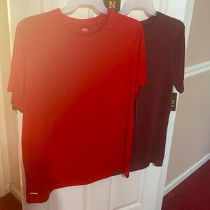 Athletic Works men’s core performance active jersey tee shirts; size: Large